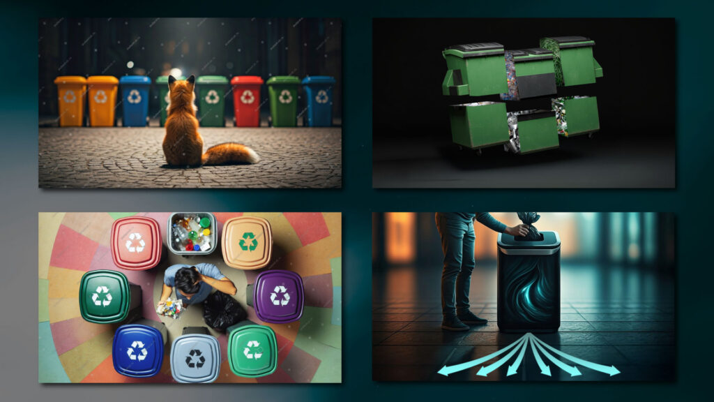 separation of waste moodboard 2