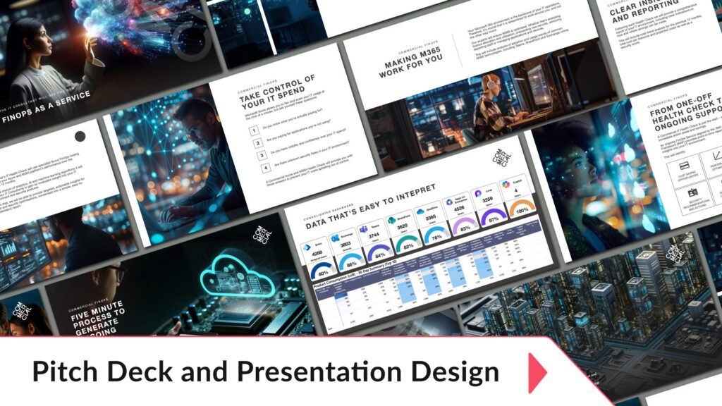 pitch deck and presentation design