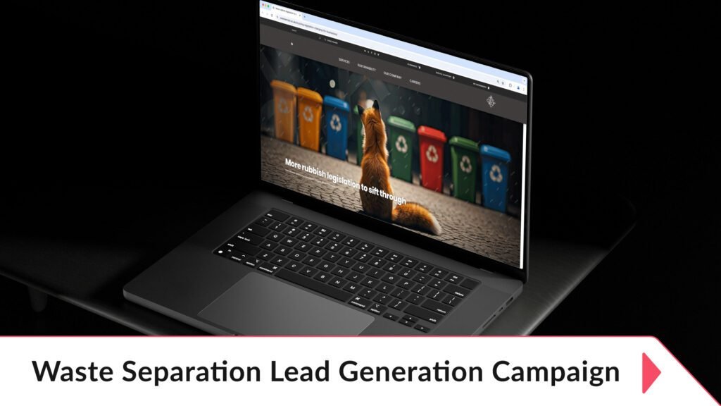 waste separation lead generation campaign